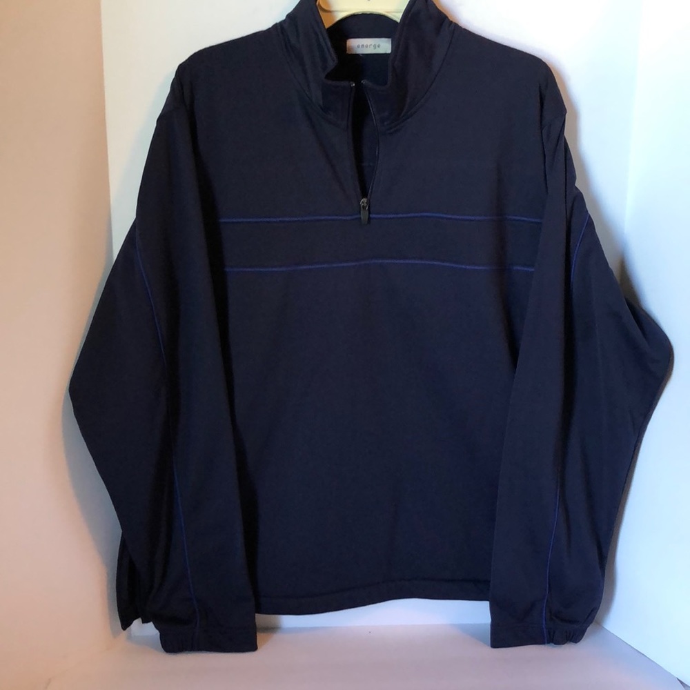 Emerge  Mens  XL 1/4 zip Pullover